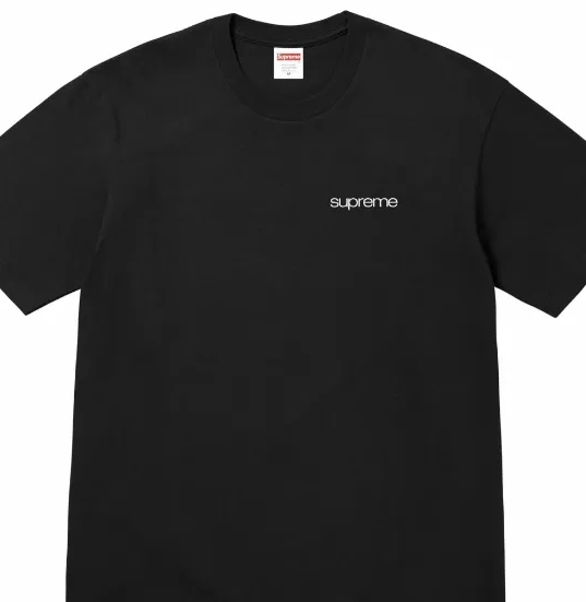 and 23FW sleeved NYC Black XL White Tee M L Store S Information Short 0626